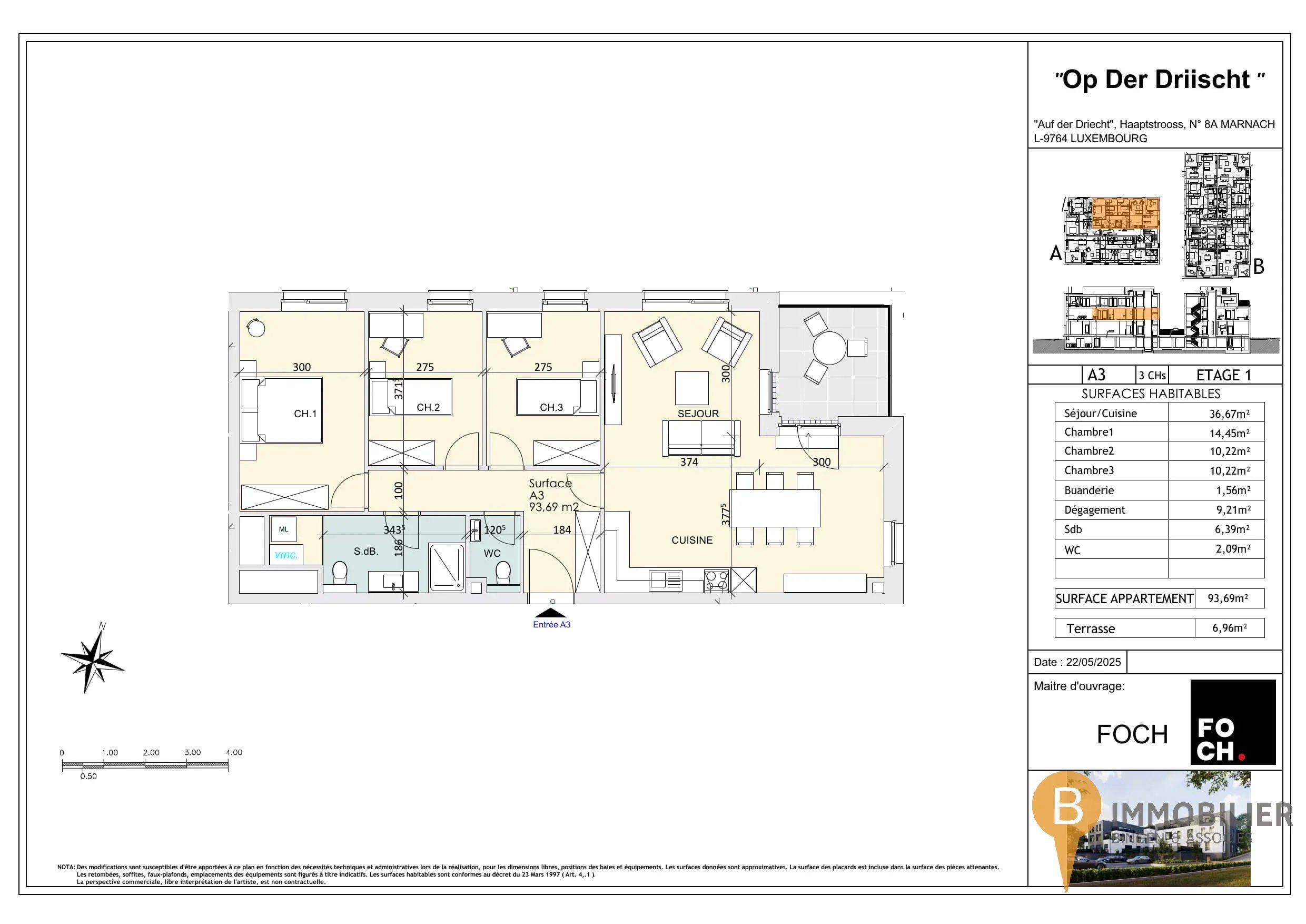 Appartement à vendre à Marnach