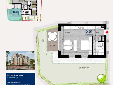 Appartement à vendre à Luxembourg-Cents