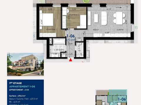 Appartement à vendre à Luxembourg-Cents