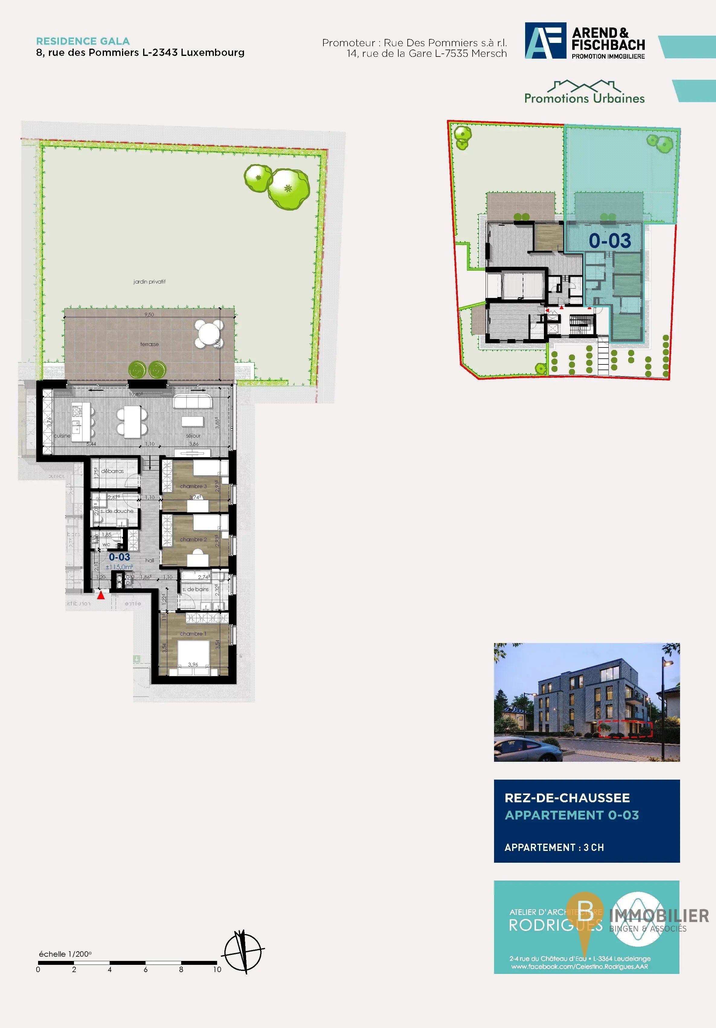Appartement à vendre à Luxembourg-Cents