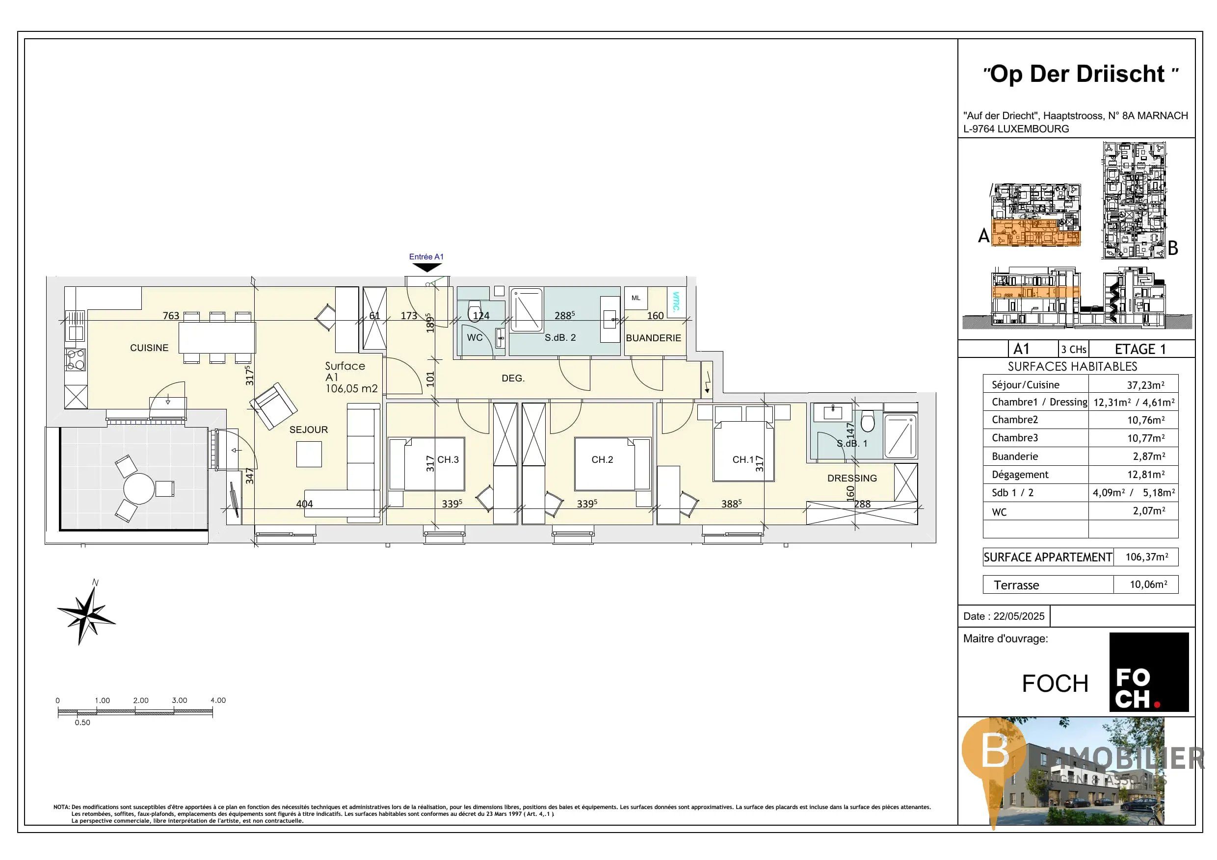 Appartement à vendre à Marnach