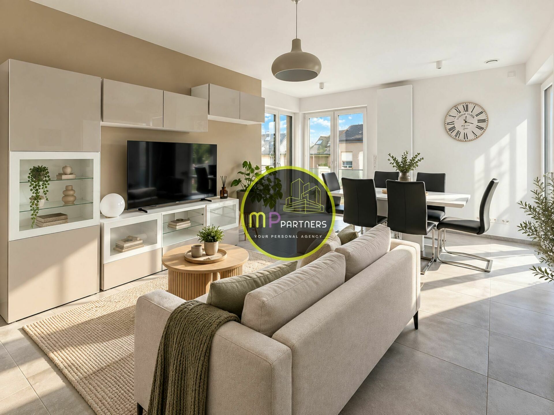Bel appartement 1 chambre avec balcon et emplacement intérieur