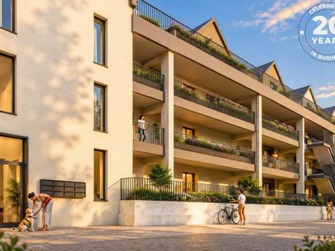 APPARTEMENT 2 CHAMBRES à VENDRE à DIEKIRCH