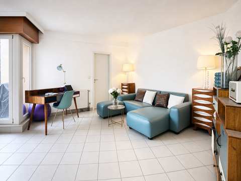 Bel appartement une Chambre a coucher